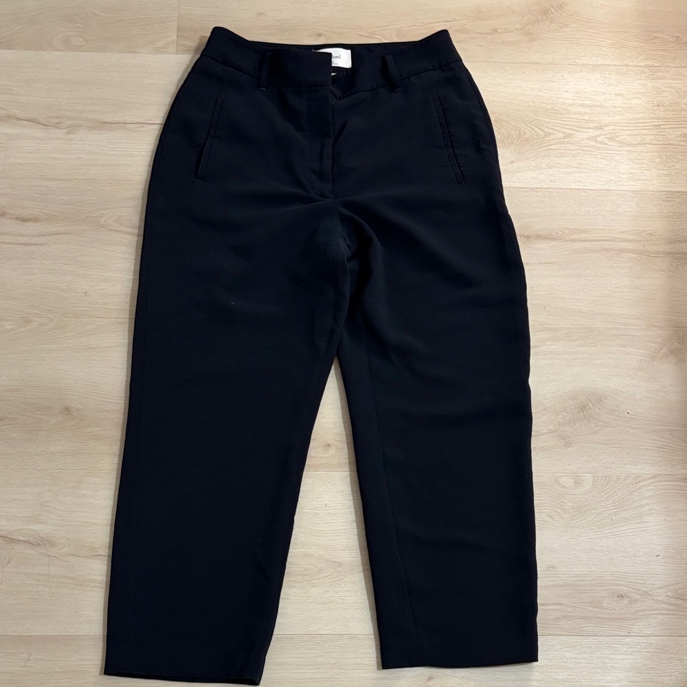Aritzia Wilfred dress Black Pants casual, office professional trousers